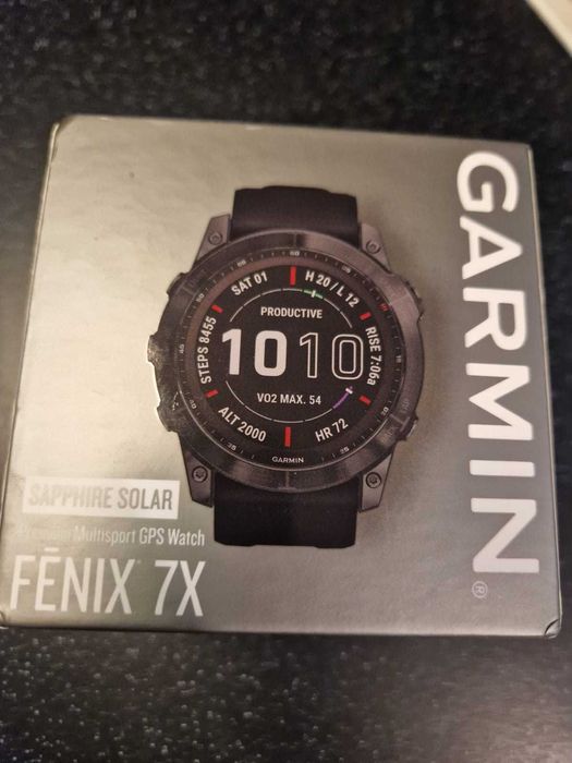 Garmin Fenix 7X Sapphire Solar Titanium
