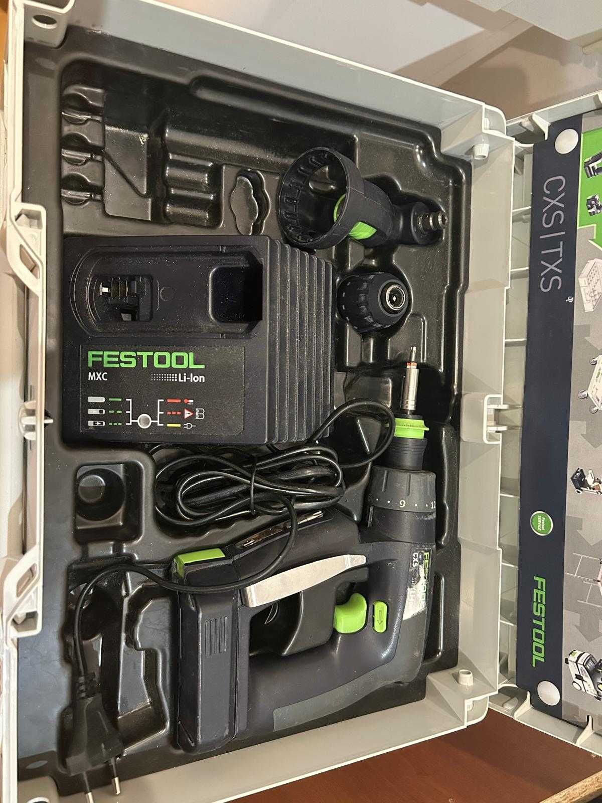 wkrętarka festool  CXS 2,6 -plus-set