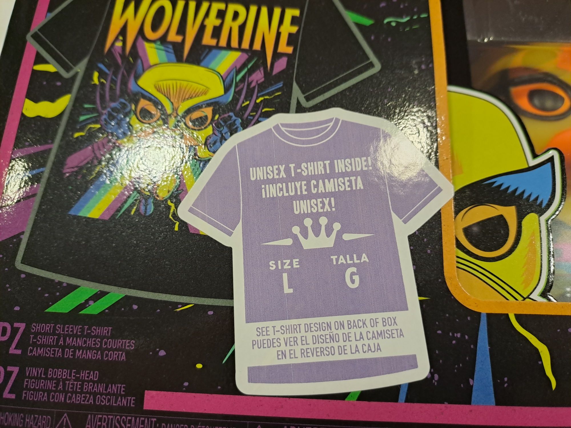 Funko POP Wolverine + T-Shirt