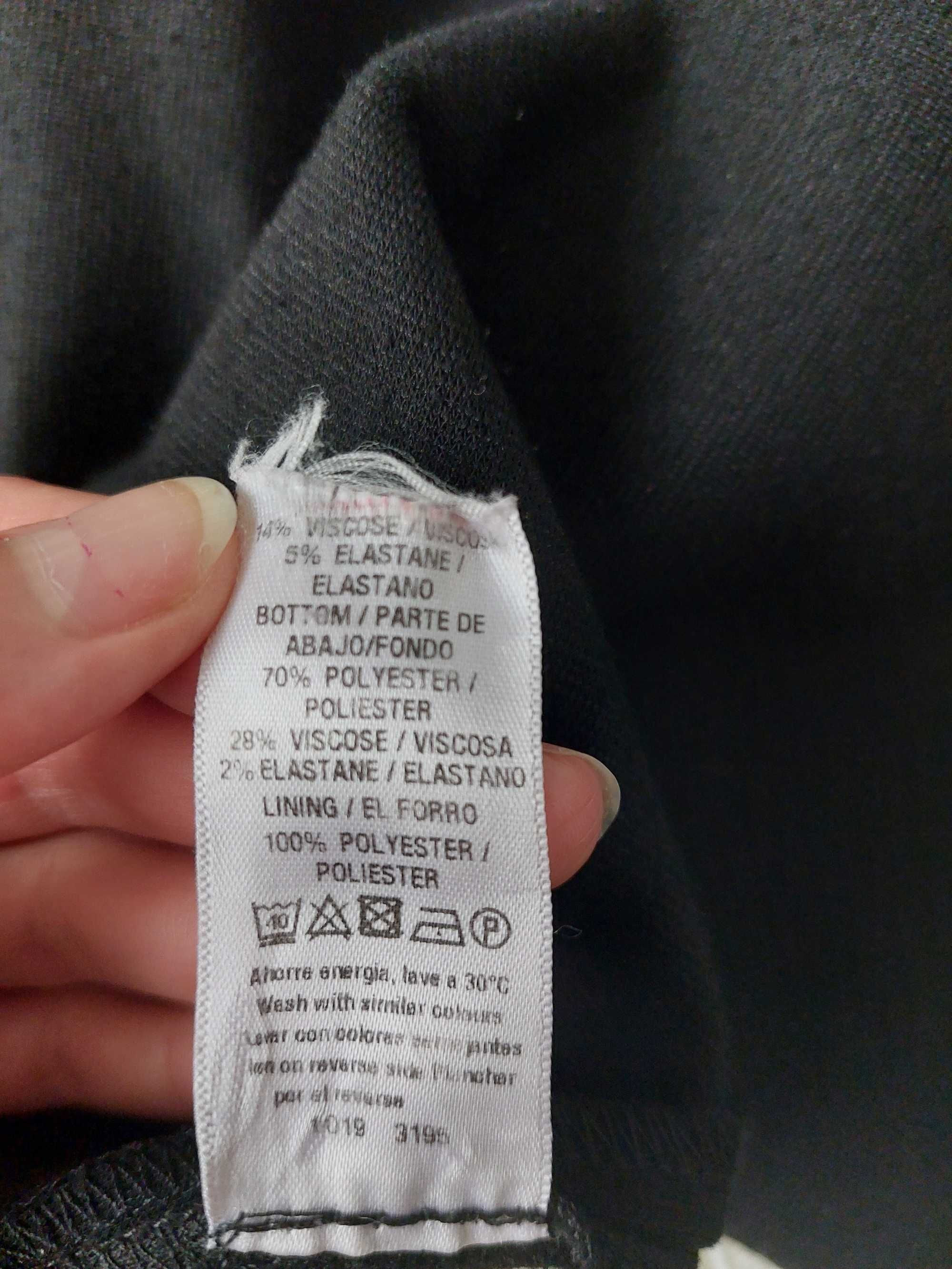 grubsza sukienka midi