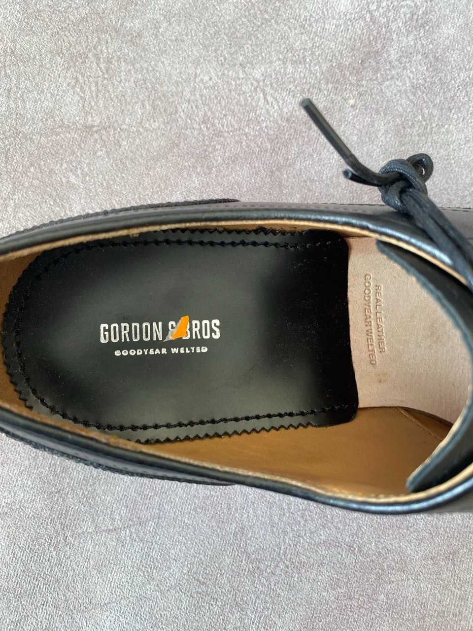 Дербі Німецького бренду Gordon&Bros Нові Шкіра 28см