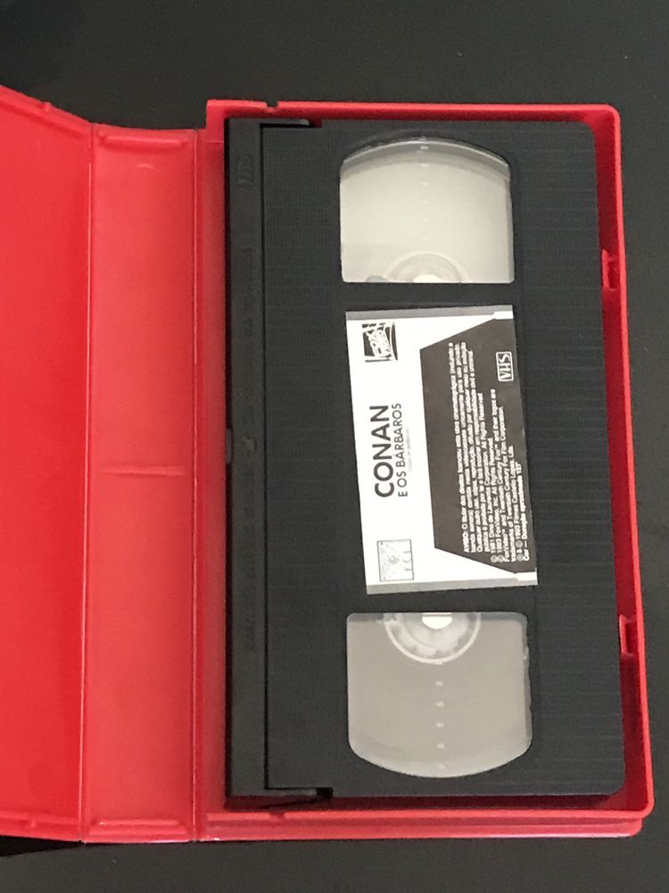 Vhs Conan e os barbaros Arnold Schwaznegger