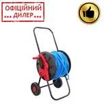 Катушка на колесах для шланга 1/2" 60м. PP, steel Intertool GE-3001