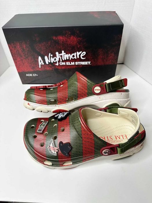 Шлепанцы Crocs All-Terrain x A Nightmare on Elm Street,оригинал,27 см