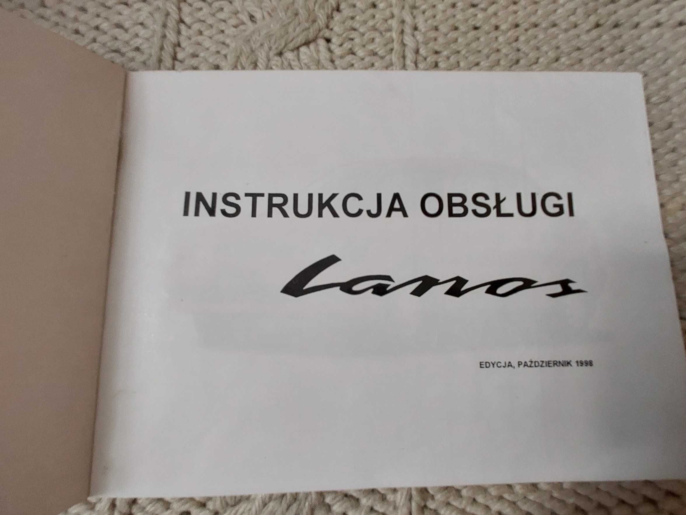 Instrukcja obsŁugi DAEWOO  LANOS