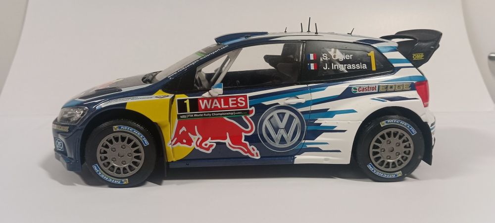 Rally 1/18 VW polo Sebastian Ogier