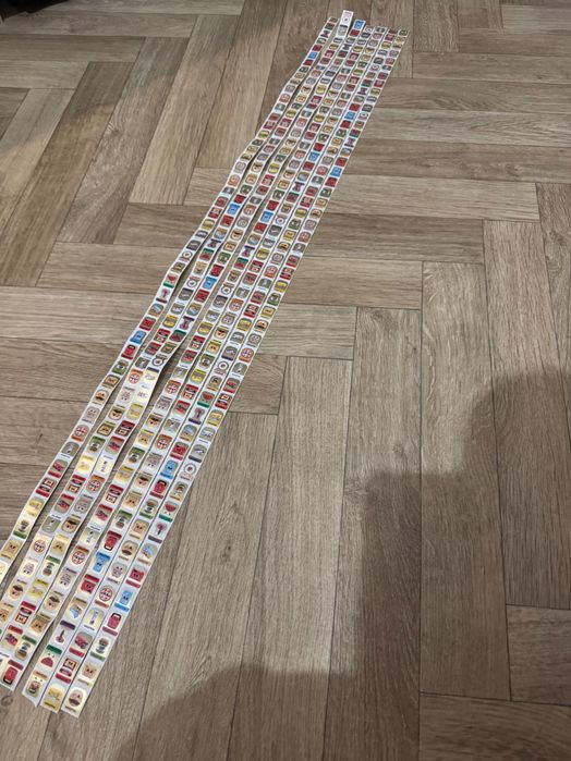 Naklejki biedronk 640szt Gang Biedroniaków