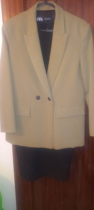 Blazer oversize verde azeitona