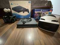 PlayStation 4 slim 1Tb + PlayStation VR v2 + 2 Dualshock + 2 PS Move