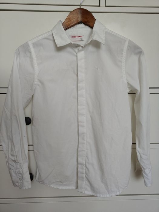 Koszula biała 5.10.15 r. 152 jak nowa