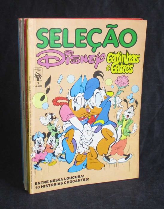 Livros BD Selecção Disney Abril Anos 80