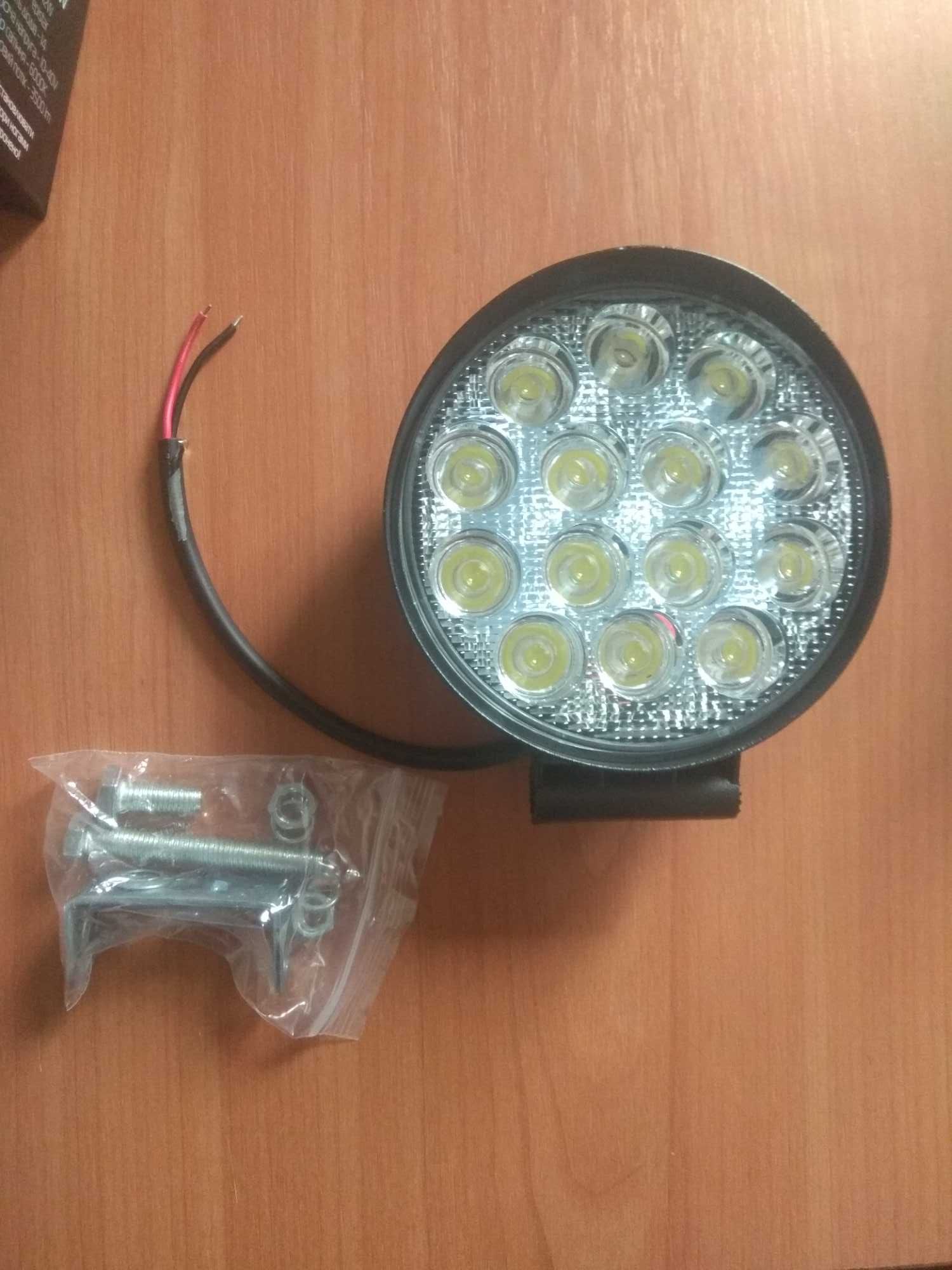 Світлодіодна LED-фара кругла робоча 27W/60°, SLstart