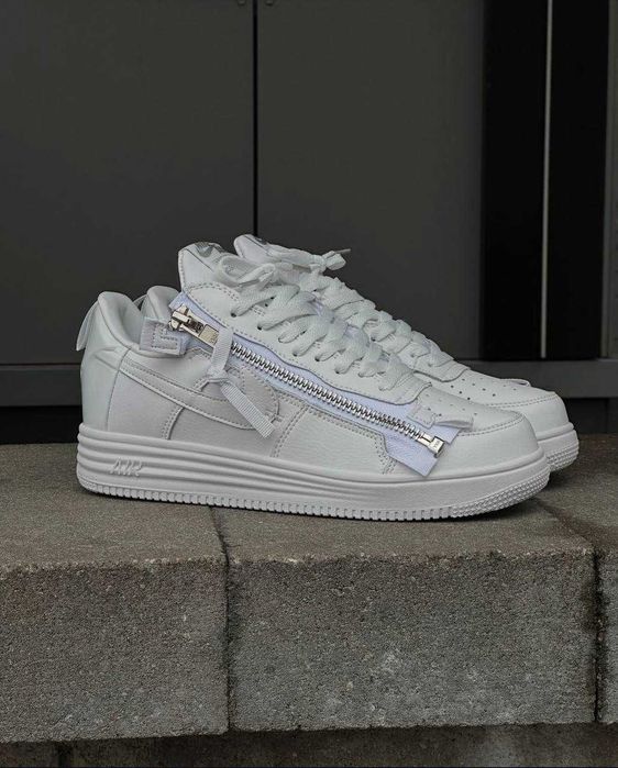 (БЕЗ ПЕРЕДОПЛАТИ)Nike Lunar Force 1 Low Acronym White Найк Лунар Форси