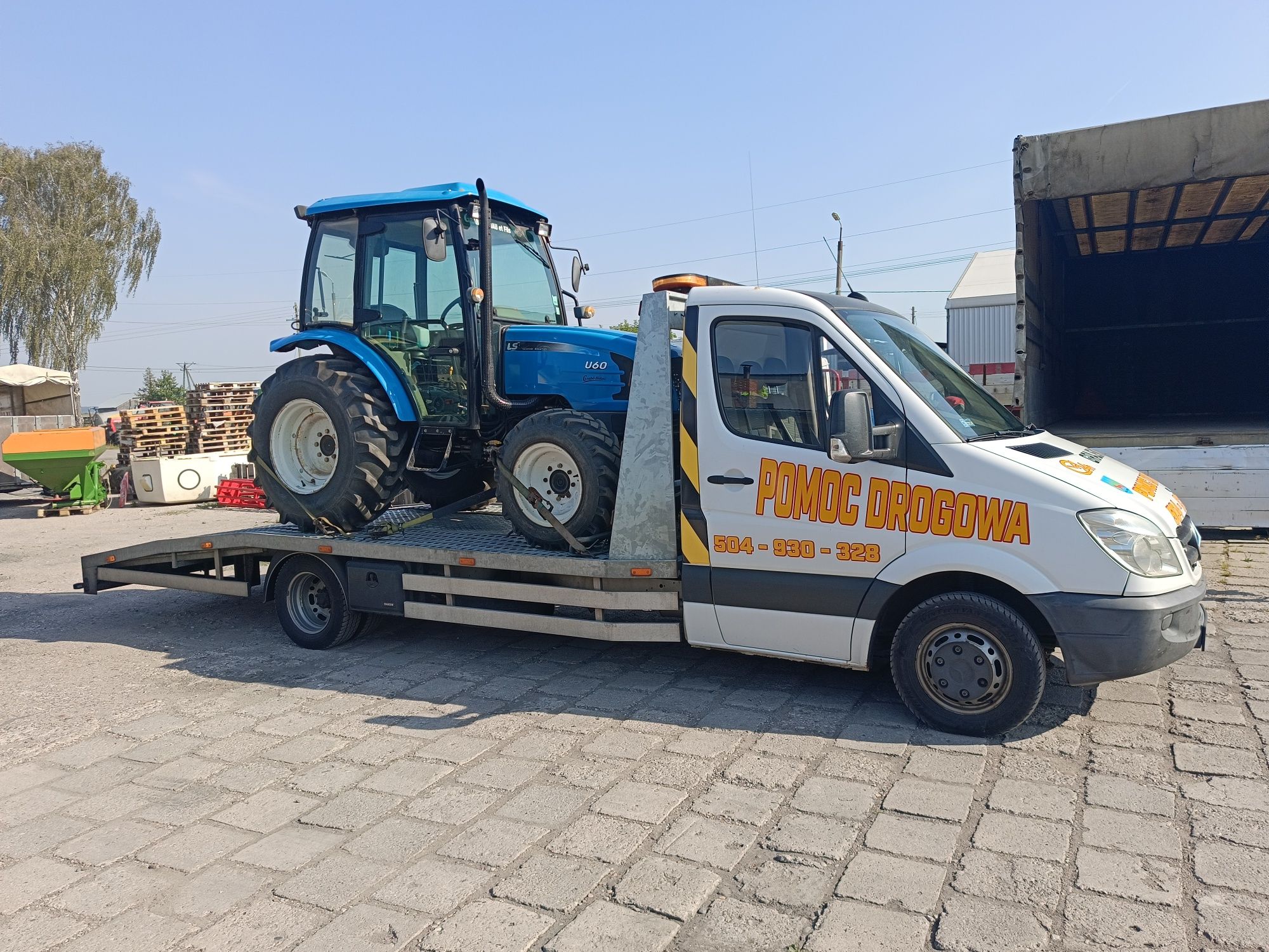 Pomoc Drogowa 24 h Grajewo Transport Maszyn