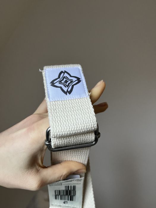 Pasek do jogi bawełna. Cotton yoga belt strap
