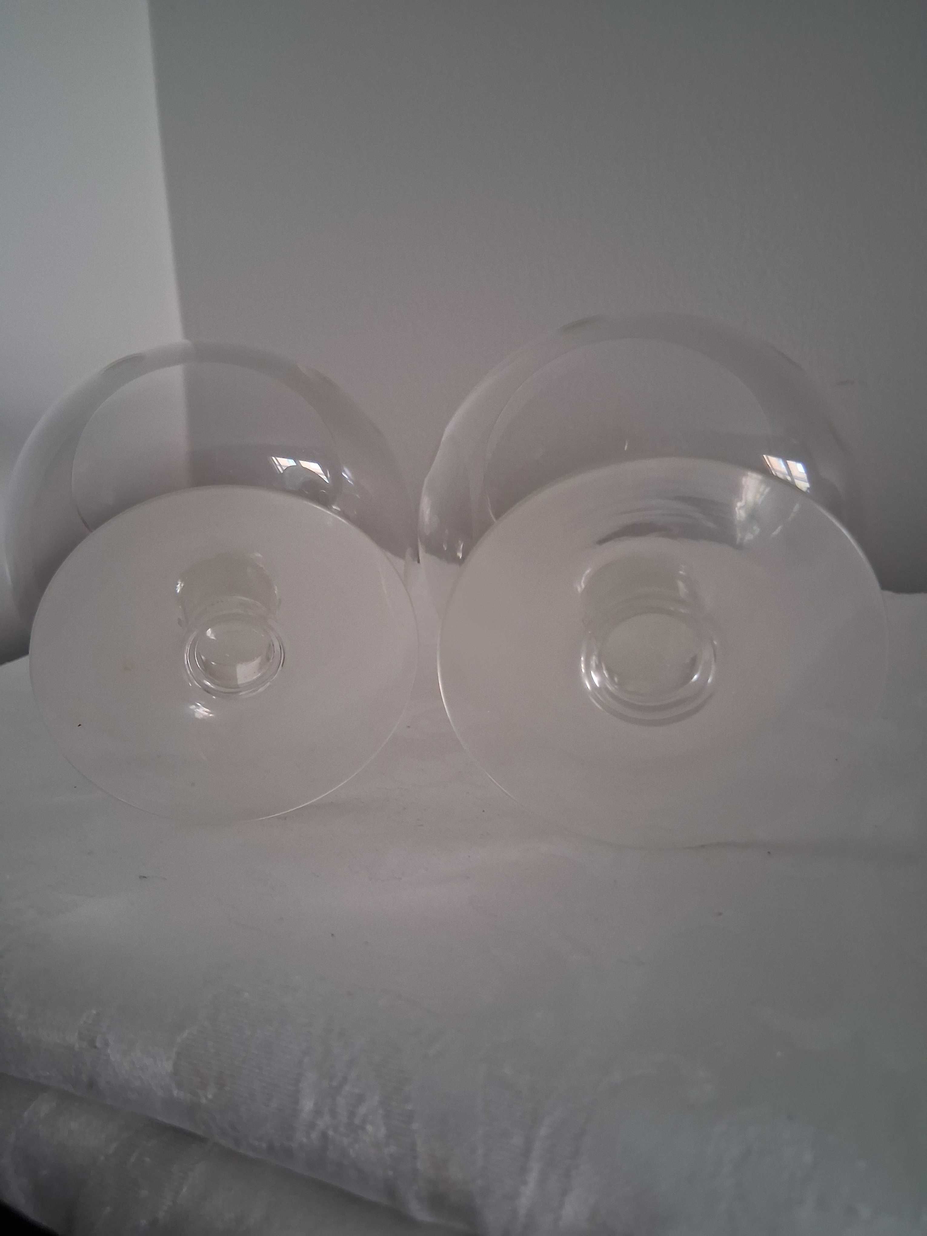 2 copos balão com apontamento decorativo de bolas (Portes incluídos)