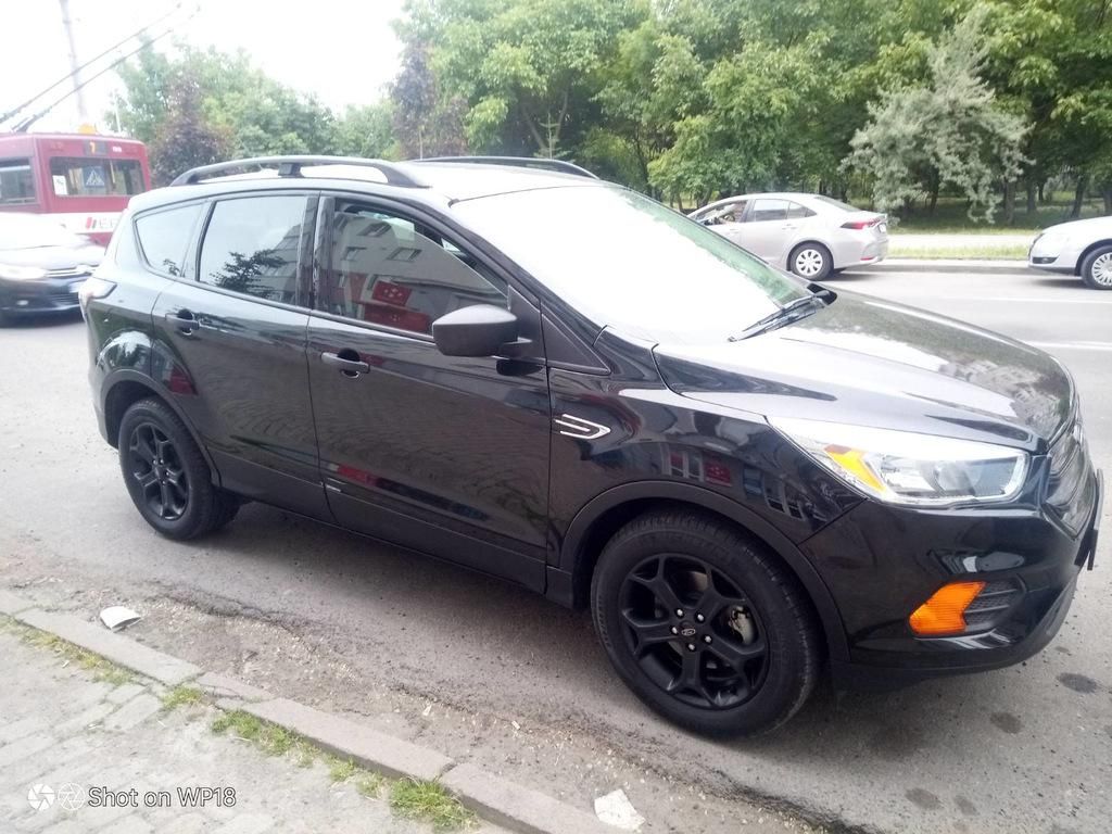 Ford Kuga/Escape 2013+ рейлинги (черные)