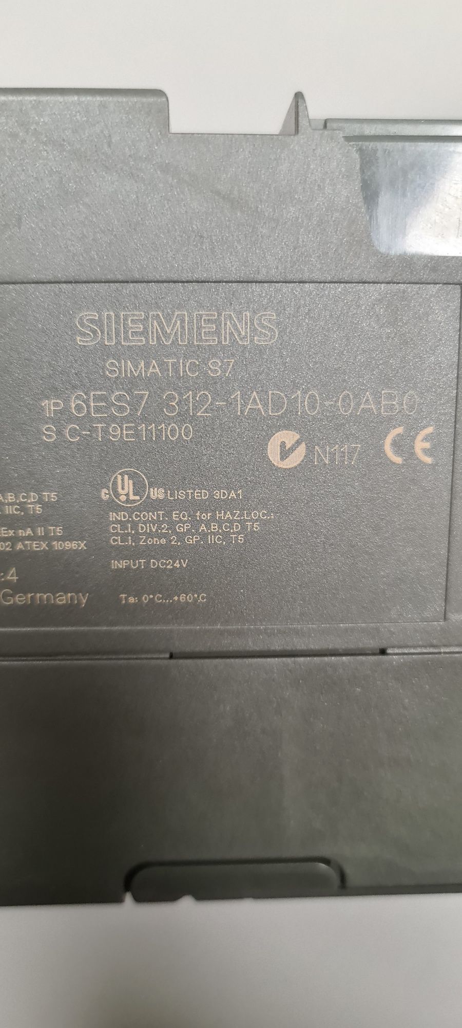 SIEMENS 2 X CPU S7-300 6ES7 312-1AD10-0AB0