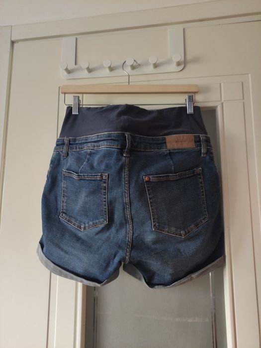 Ciążowe jeansowe spodenki szorty H&M 38 M