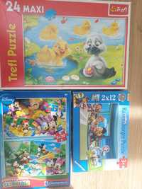 Puzzle Trefl, Clementoni i Ravensburger