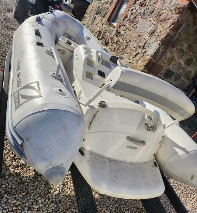 Zodiac 350 projet Yamaha RIB lodz motorowa motorowka