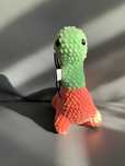 Szydełkowy dinozaur kosmita handmade – ok. 22 cm