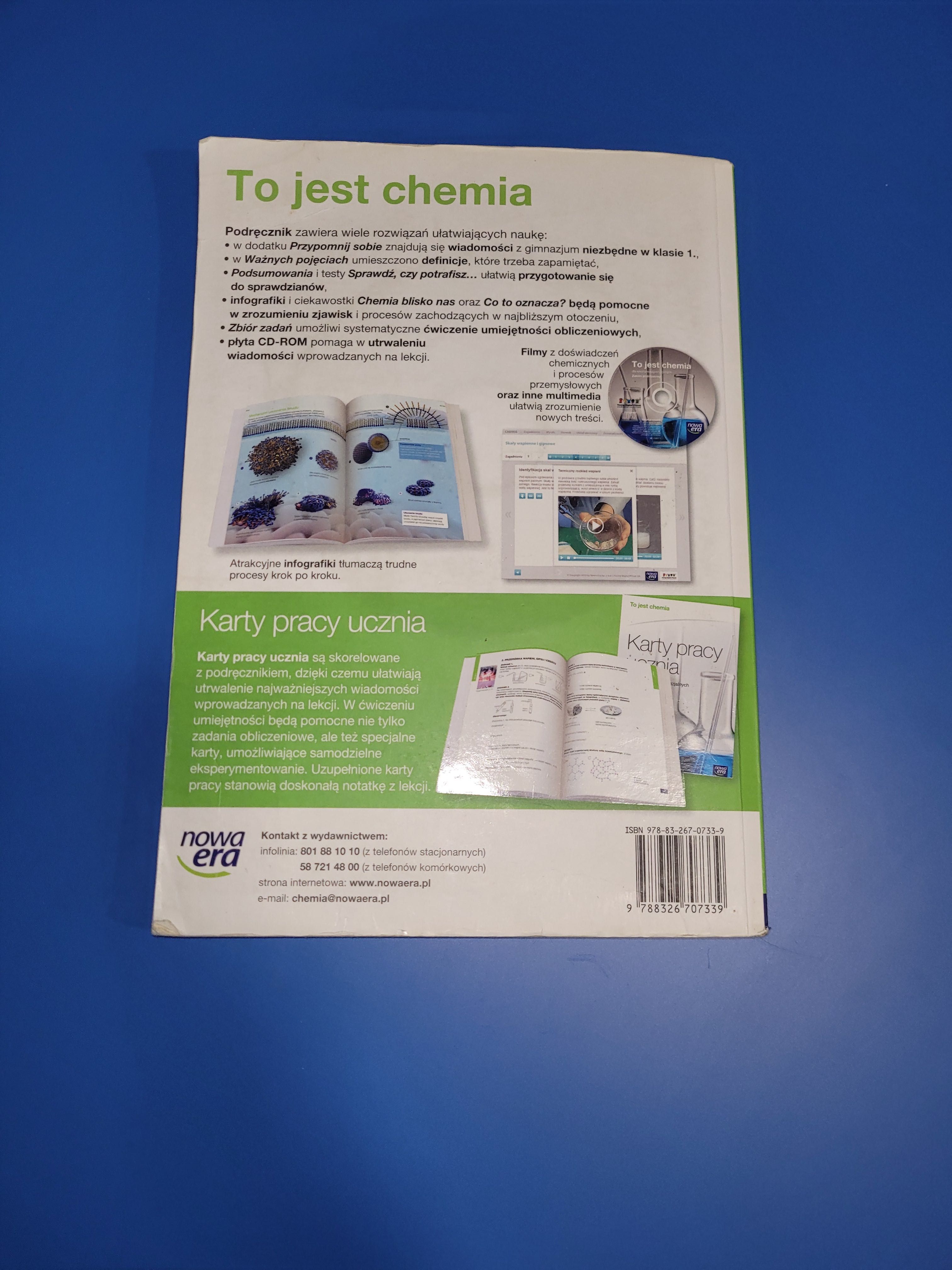 Podręcznik dla szkół ponadgimnazjalnych „To jest chemia” Nowa Era