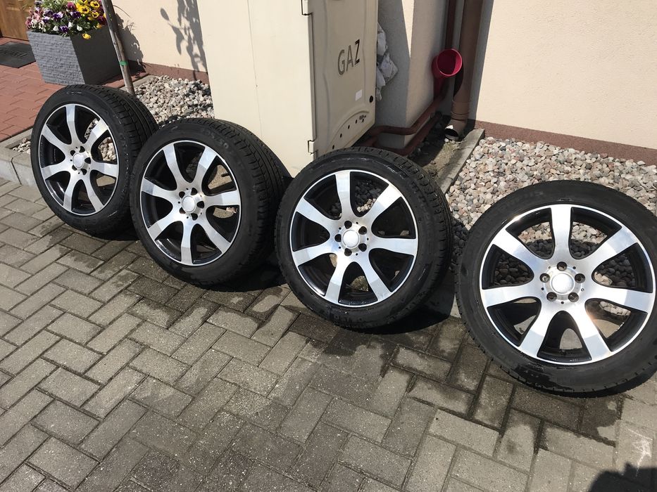 Alufelgi Tomason 17” plus opony 205/50/17 nalewki letnie komplet