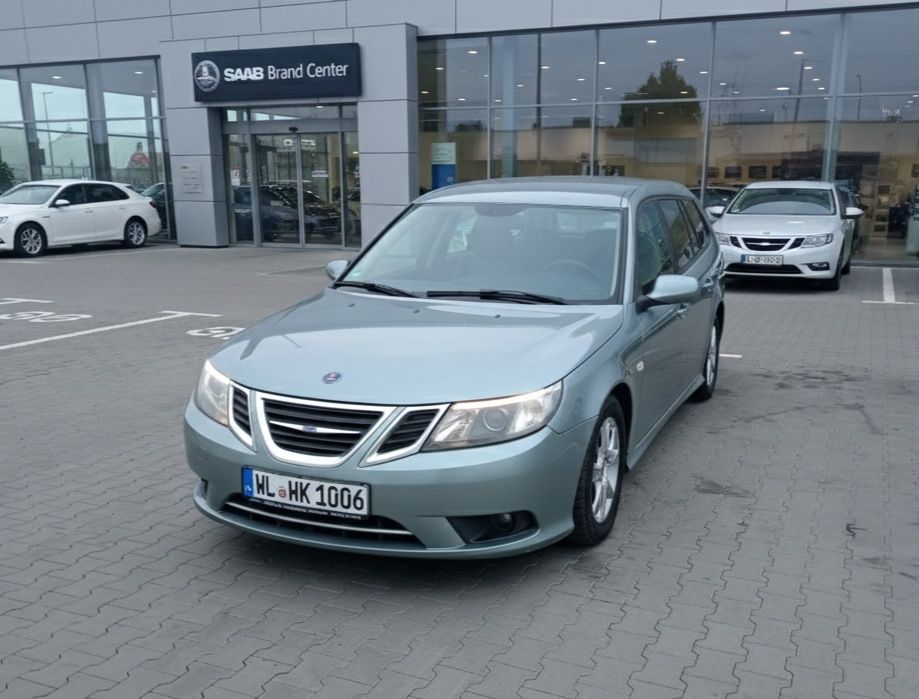Saab 9-3 Czarna Skóra Benzyna Lift 2008