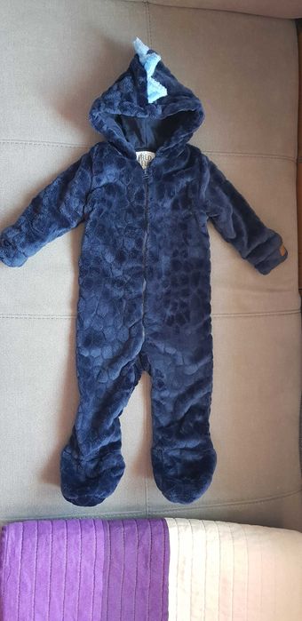 kombinezon, pajacyk dinozaur 9-12 miesięcy 74-80cm