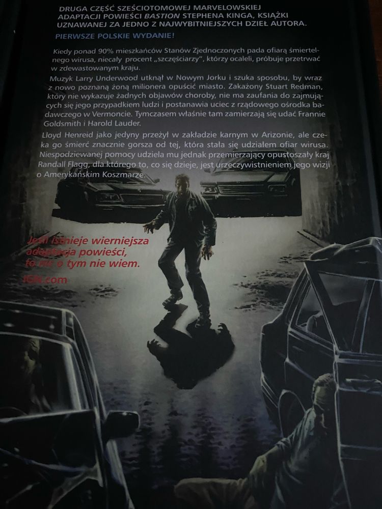 Komiks Bastion tomy 1 i 2 Stephen King