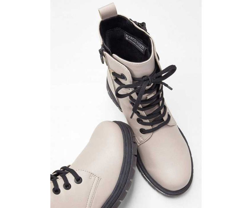 Glany Marco Tozzi nowe beżowe r. 41 damskie czarna podeszwa