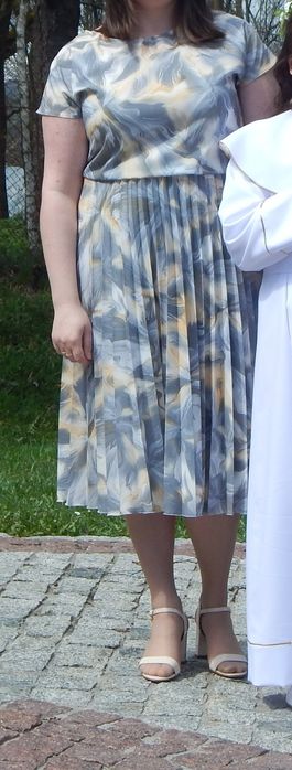 Sukienka plisowana rozm 42