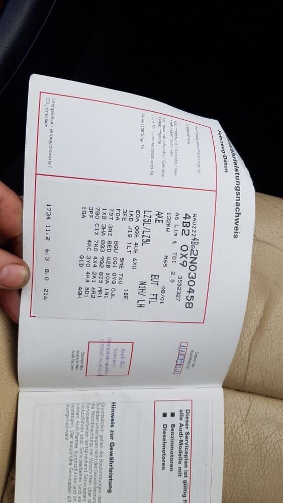 Pompa wtryskowa 106L a6 c5 lift 2.5 v6 180KM AKE audi quattro części