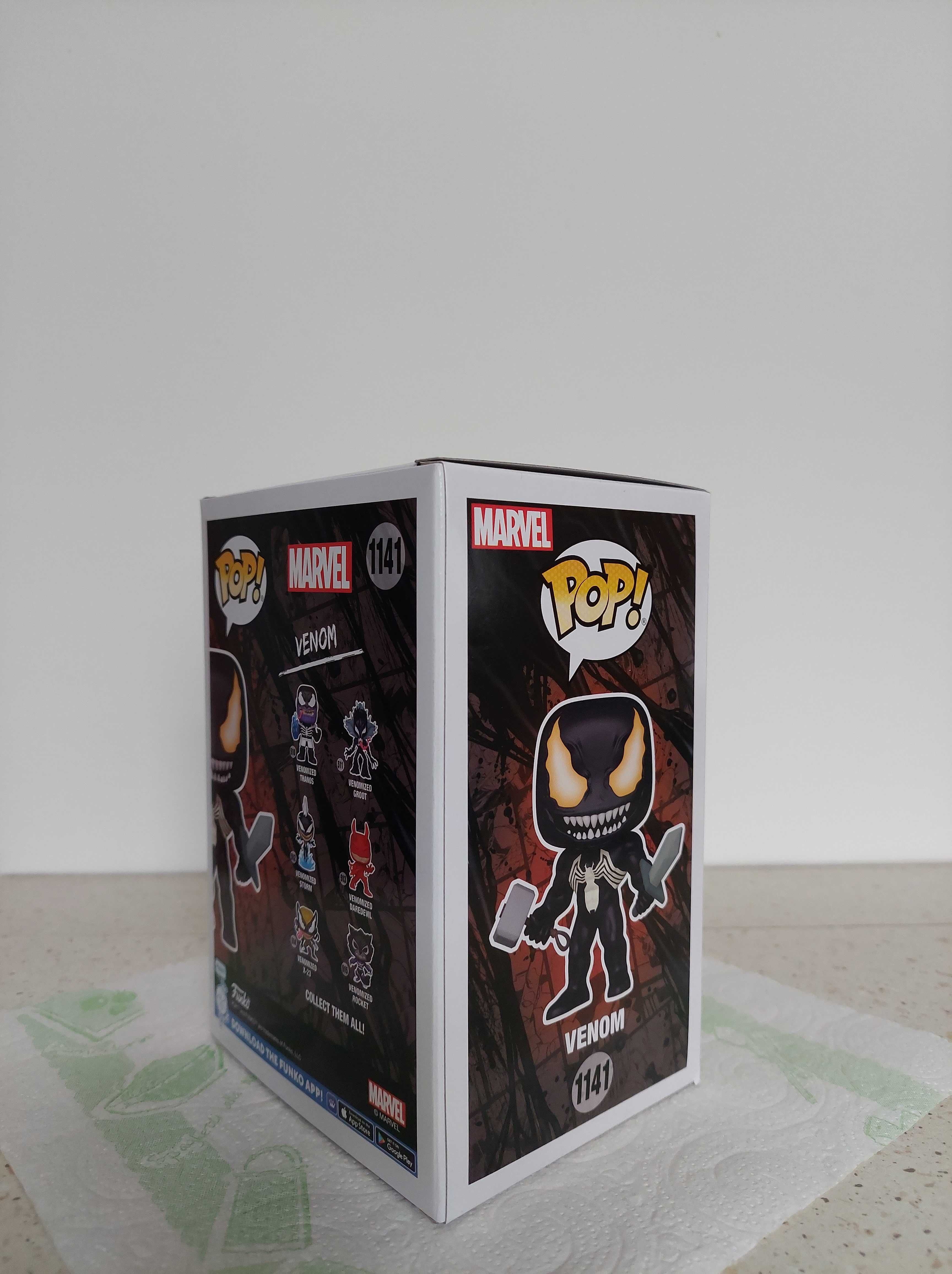 Funko POP Marvel #1141 Venom King in Black GiTD