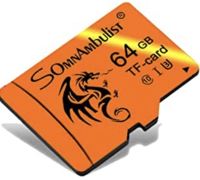 MicroSD Карта памяти SomnAmbulist U3 A1