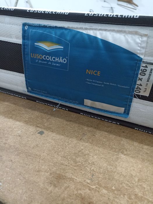 Colchão espuma+viscoelástico