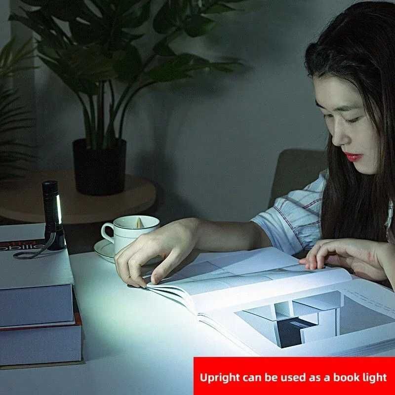Latarka LED UV do Bursztynów Tester klimatyzacji + COB USB aku LT29