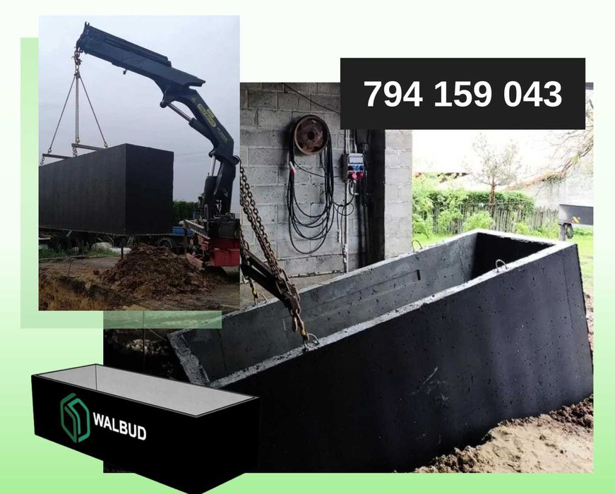 Kanał Samochodowy Betonowy IDEALNY do Warsztatu Montaż + Transport