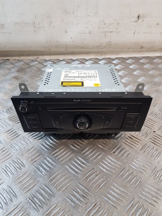 Radio Concert 8T1035186P Audi A4 B8 09R-