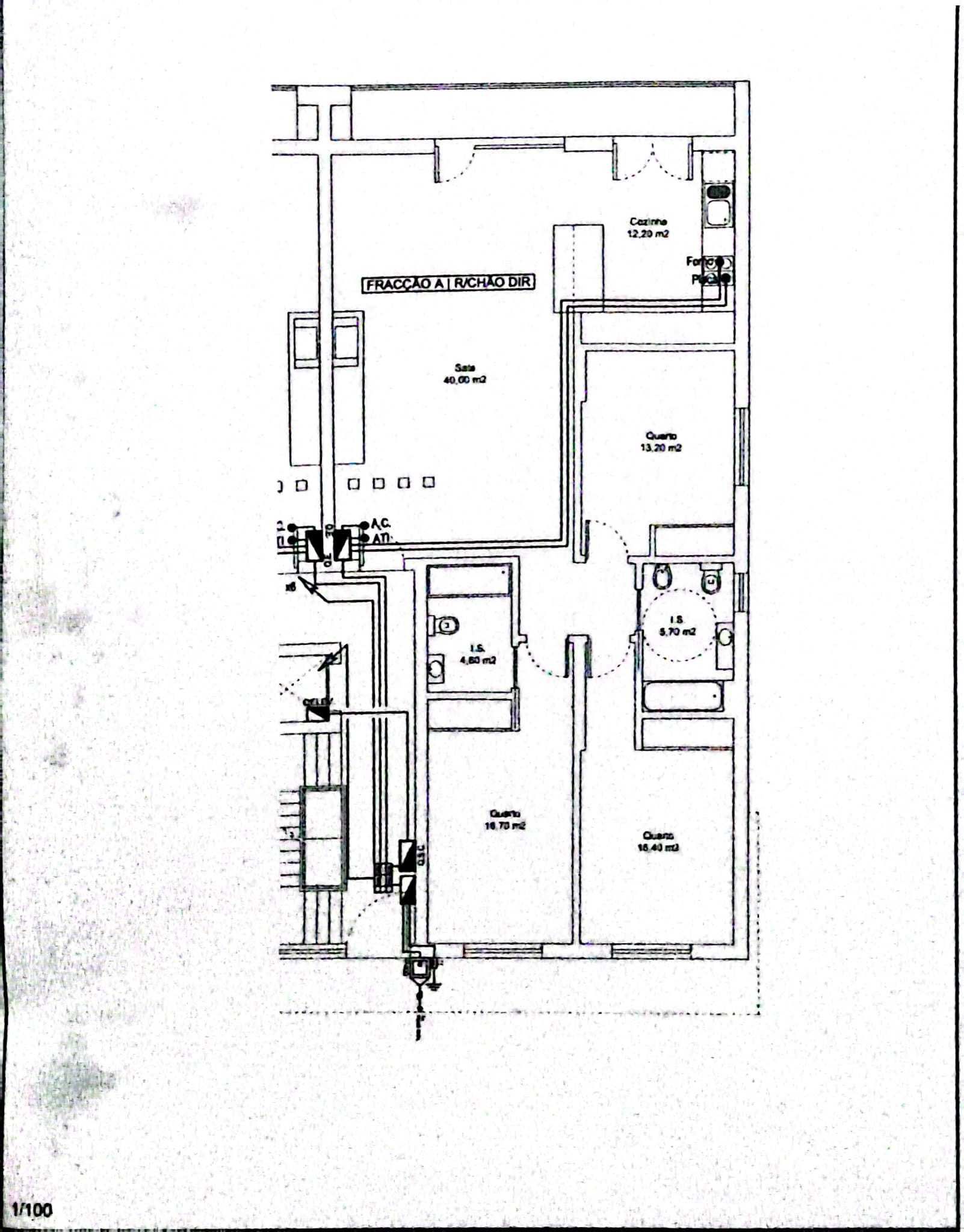 Apartamento T3 (2022) localizado no centro de Condeixa-a-Nova