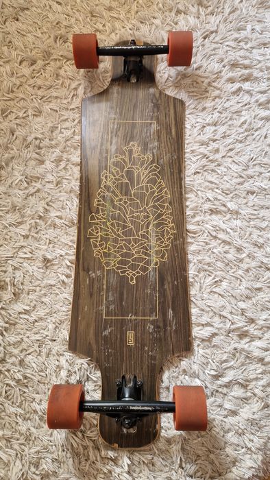 Longboard LandYachtz Drop Hammer 36,5" Black Pinecone