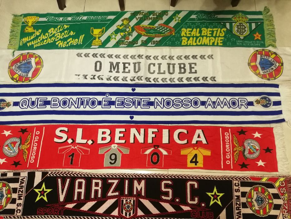 11 Cachecois de varios clubes