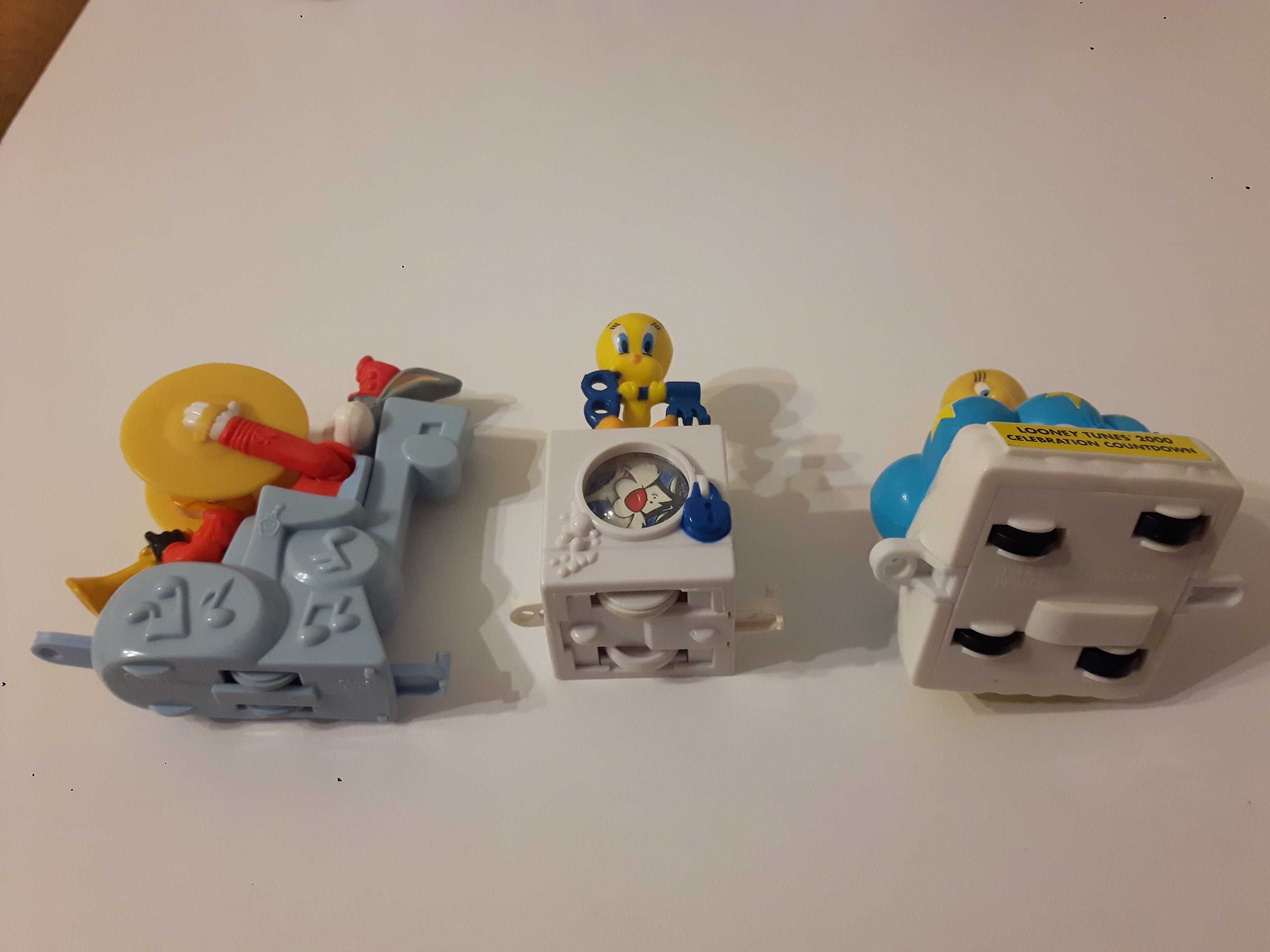 Looney Tunes zabawki Mc Donald lata 90' Tweety Sylwester Królik Bugs