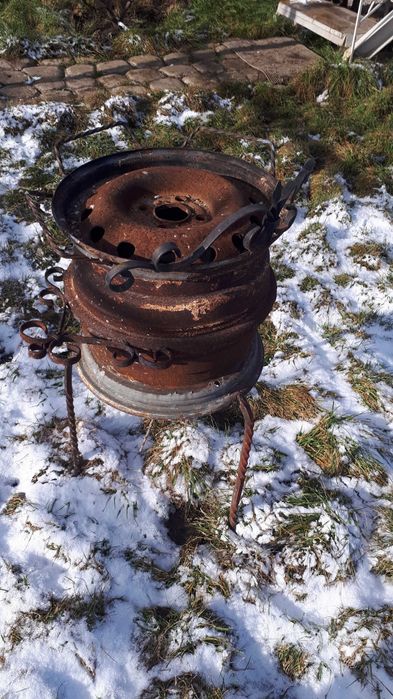 Мангал з автомобільних дисків б.в.