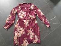 Sukienka damska vintage chanel kwiaty s na m