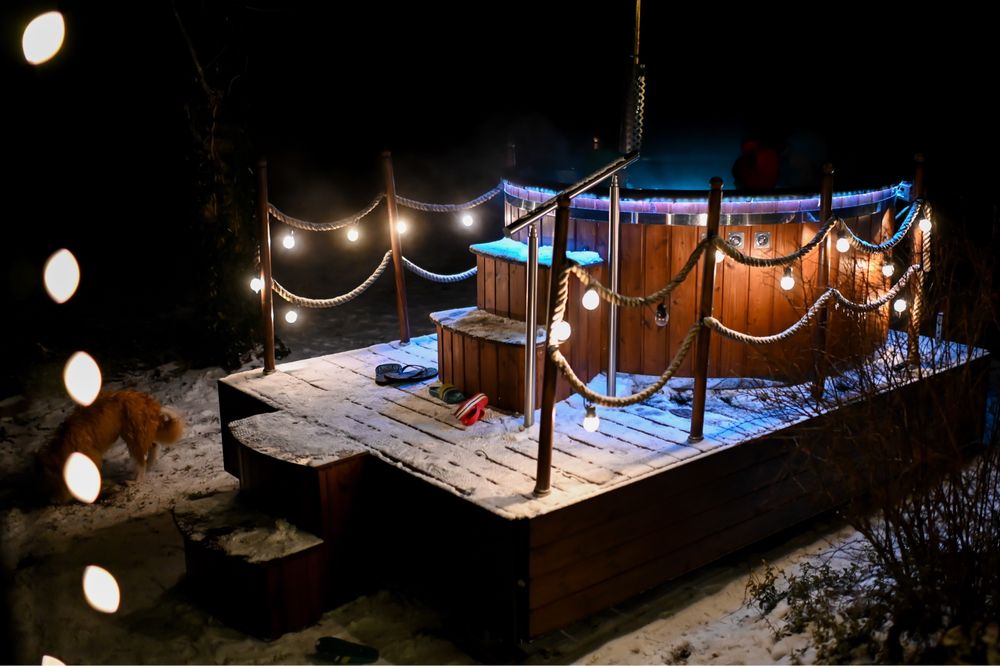 Balia u Ciebie-mobilna balia, ruska bania, jacuzzi, wanna spa, wynajem
