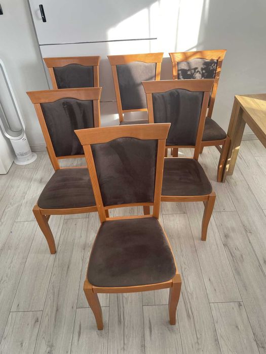 Komplet 6 krzeseł