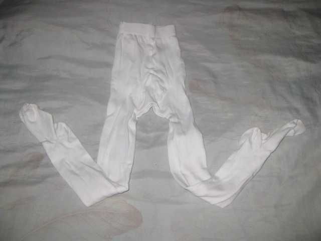 Новогодний костюм Штаны Пират Черт Белые колготы на утреник р. 116-128