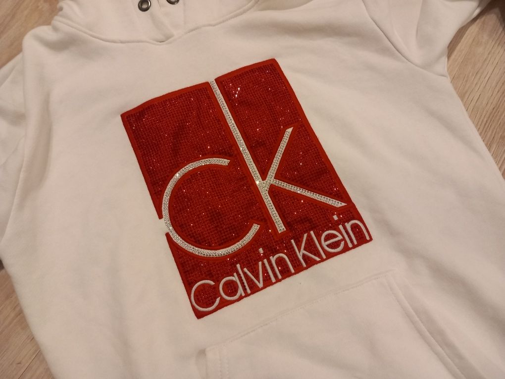 Calvin Klein bluza damska S cyrkonie
